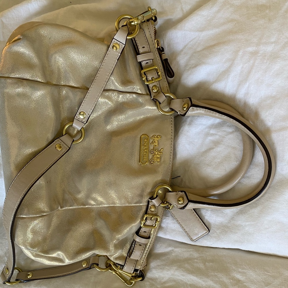 Coach Champagne Top handle/crossbody